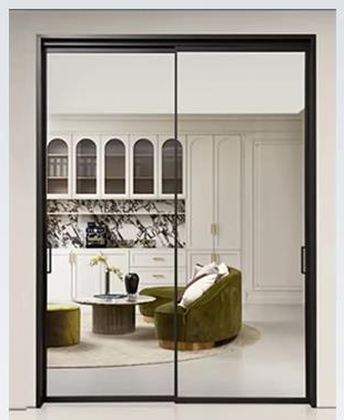 Minimalist Lift & Slide Glass Door