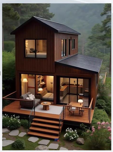 Light Steel Villa Exterior Cladding & Roofing